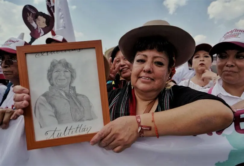 Delfina G&oacute;mez encabeza las encuestas a un mes de las Elecciones Edomex 2023. 