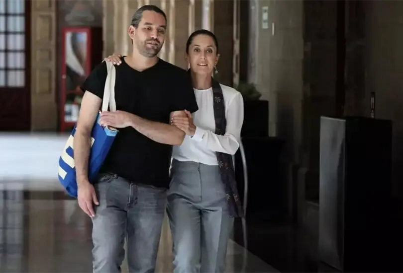 Sheinbaum anuncia el nacimiento de su nieto. Sheinbaum anuncia el nacimiento de su nieto.