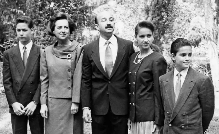 Familia Salinas de Gortari. Foto: El Universal