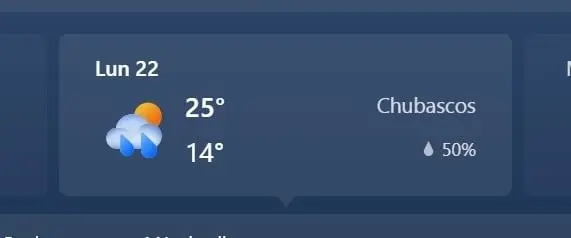 CDMX, MAX 25, MIN 14