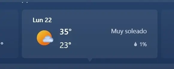 M&Eacute;RIDA, MAX 35, MIN 23