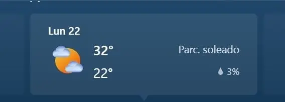 TUXTLA GUTI&Eacute;RREZ, MAX 31, MIN 22