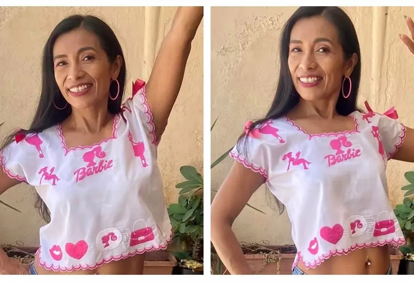 Yucateca crea blusas artesanales de Barbie Yucateca crea blusas artesanales de Barbie