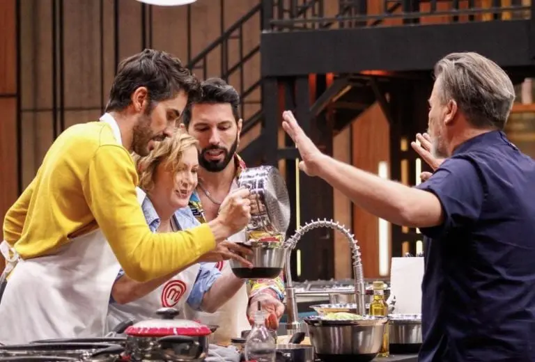 Famosos en la cocina. Foto: MasterChef Celebrity 2023