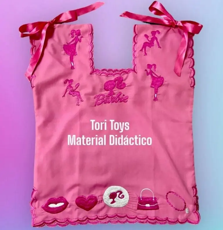 Blusa bordada de Barbie (Faebook)