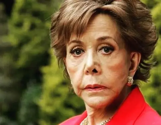 Dio vida a Catalina Creel Vda. de Larios. La actriz muri&oacute; en 2018.