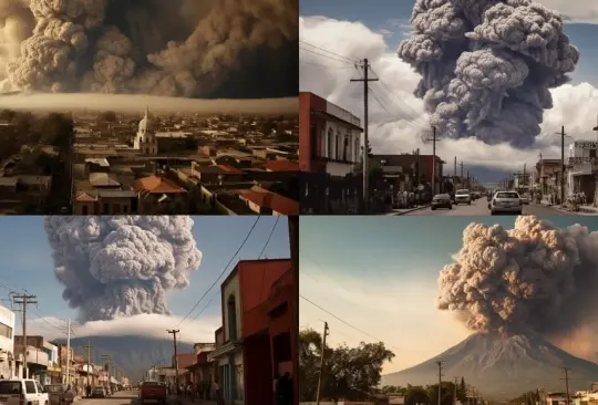 Esto es lo que pasaría si el volcán Popocatépetl hace erupción. 