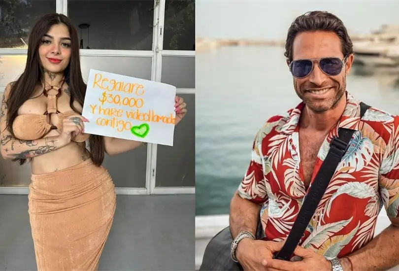 Karely Ruiz y Sebasti&aacute;n Ruli presumen foto de cari&ntilde;oso encuentro. 