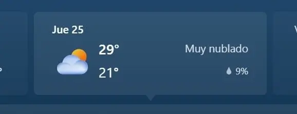 MONTERREY, MAX 29, MIN 21