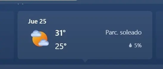 VERACRUZ, MAX 31, MIN 25