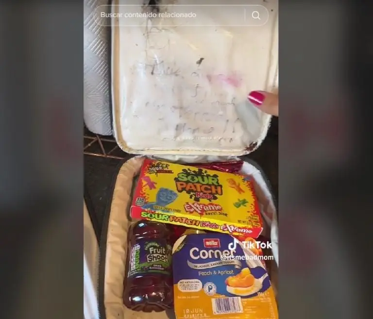 Critican a mamá por el lunch de su hijo (TikTok)