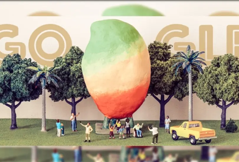 Google celebra al The Big Mango de Australia con sus famosos Doodles Google celebra al The Big Mango de Australia con sus famosos Doodles