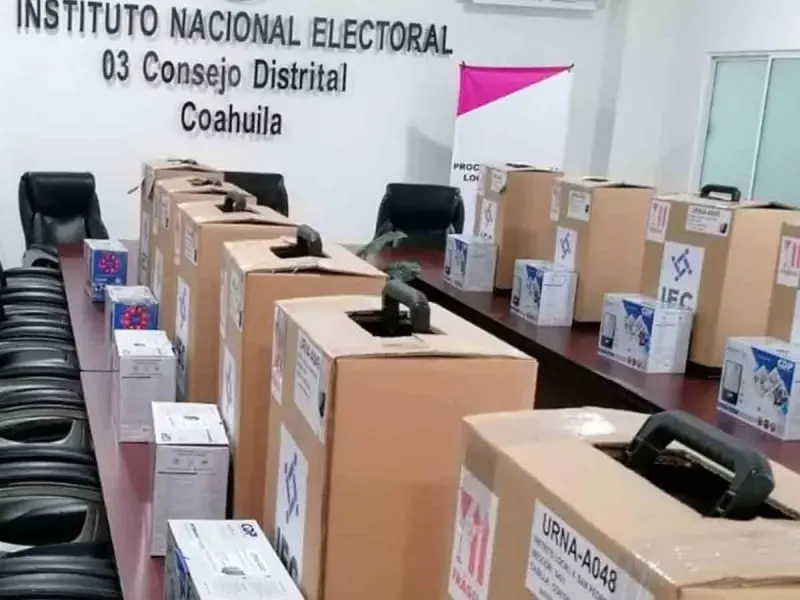 El incendi&oacute; alert&oacute; a las autoridades electorales ante un posible da&ntilde;o. 