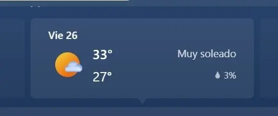 CANC&Uacute;N, MAX 33 MIN 27