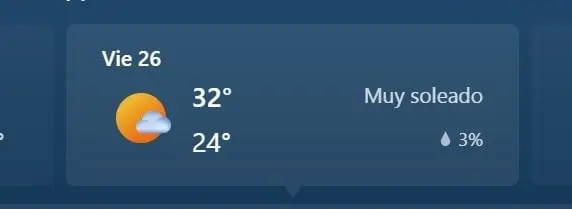 TAMPICO, MAX 32, MIN 24