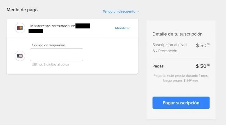 Nivel 6 de Mercado Libre (Captura de pantalla)