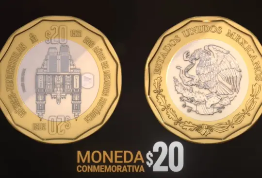 Las monedas conmemorativas de 20 pesos de la serie C1 son las más valiosas entre los coleccionistas