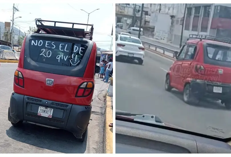 Confunden vehículo con auto chino Confunden vehículo con auto chino