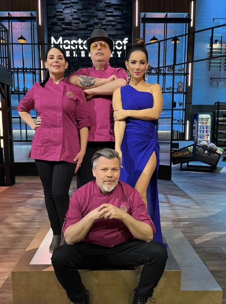 Chefs de MasterChef Celebrity 2023. Foto: Azteca Uno