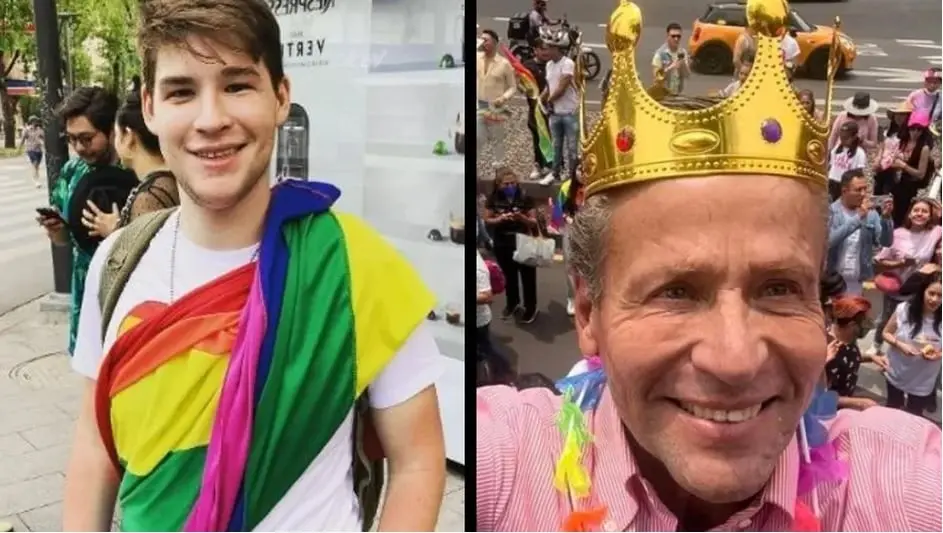 El hijo del actor lo critic&oacute; por asistir a la marcha LGBT+, pues ha tenido problemas con &eacute;l precisamente por su homofobia