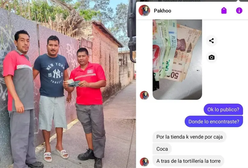 El noble gesto no pasó desapercibido pues cientos de internautas aplaudieron la acción de los repartidores El noble gesto no pasó desapercibido pues cientos de internautas aplaudieron la acción de los repartidores