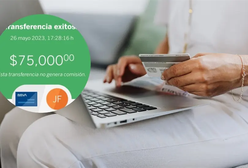 Emprendedora se equivoca en transferencia Emprendedora se equivoca en transferencia