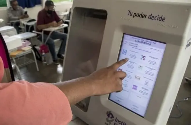 Las urnas formaban parte de un programa piloto en la entidad. 