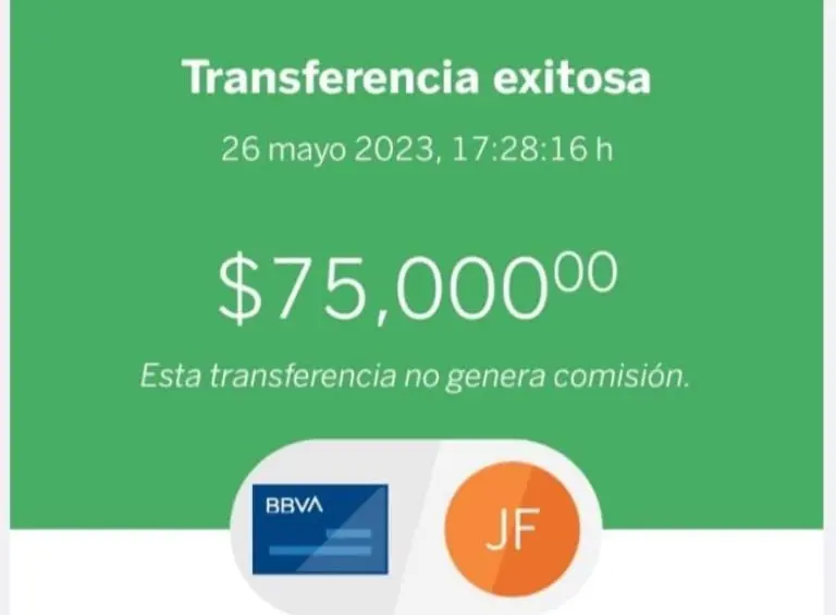 Mujer se equivoca en transferencia (Facebook)