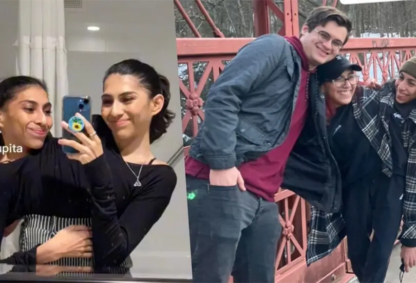 Siamesas llegan a un acuerdo para tener intimidad con sus novios. 