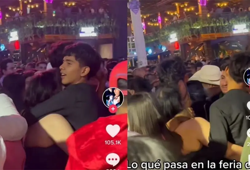 El novio jamás se dio cuenta que la joven se andaba besando con su amigo enfrente de él El novio jamás se dio cuenta que la joven se andaba besando con su amigo enfrente de él