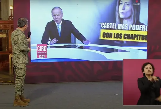 Secretario de Marina exhibe mentiras de Ciro Gómez Leyva sobre fentanilo Secretario de Marina exhibe mentiras de Ciro Gómez Leyva sobre fentanilo