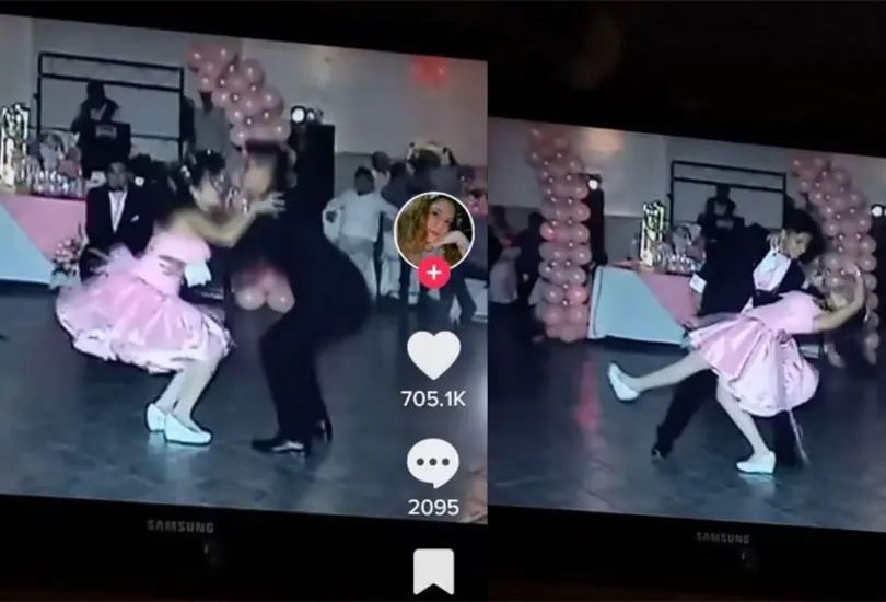 Quincea&ntilde;era sufre vergonzosa ca&iacute;da