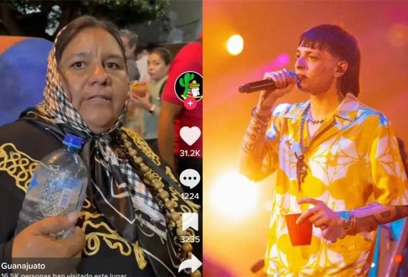 Señora Católica arremete contra Peso Pluma Señora Católica arremete contra Peso Pluma