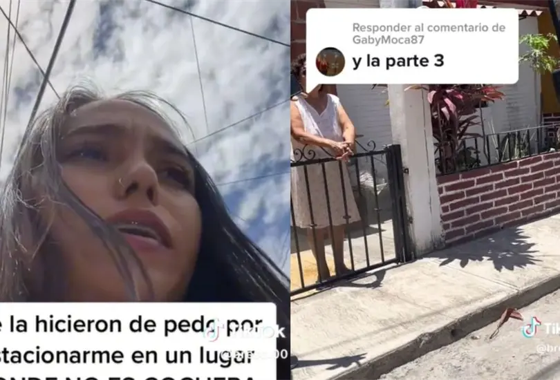 El hombre amenzó a la joven pese a que la camioneta de la joven no obstruía ninguna entrada El hombre amenzó a la joven pese a que la camioneta de la joven no obstruía ninguna entrada