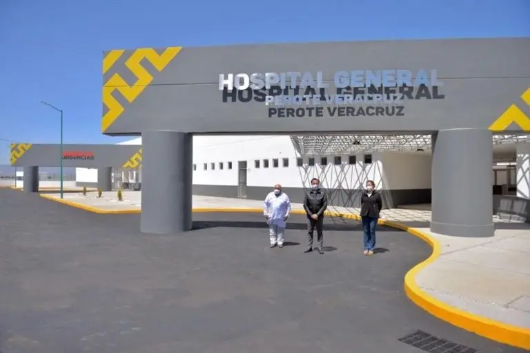 Hospital General Perote. Foto: Gobierno de Veracruz