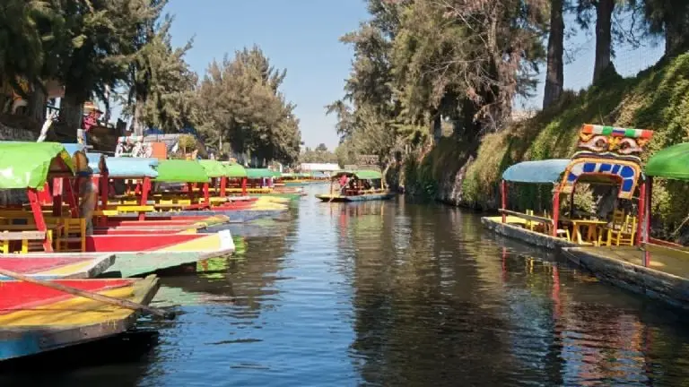 Trajineras en Xochimilco. Foto: Canva