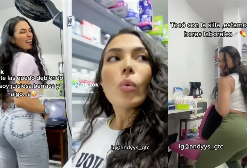Vendedora de farmacia aumenta ventas por saber bailar twerking