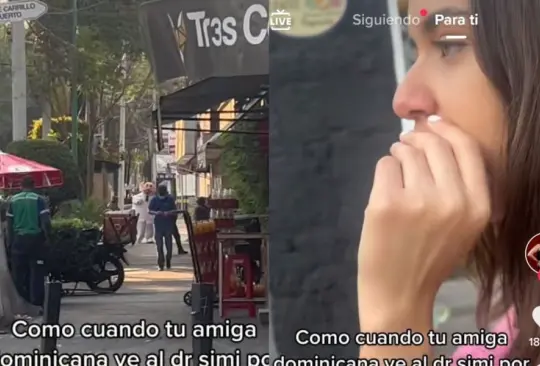 La reacción de la joven se hizo viral La reacción de la joven se hizo viral