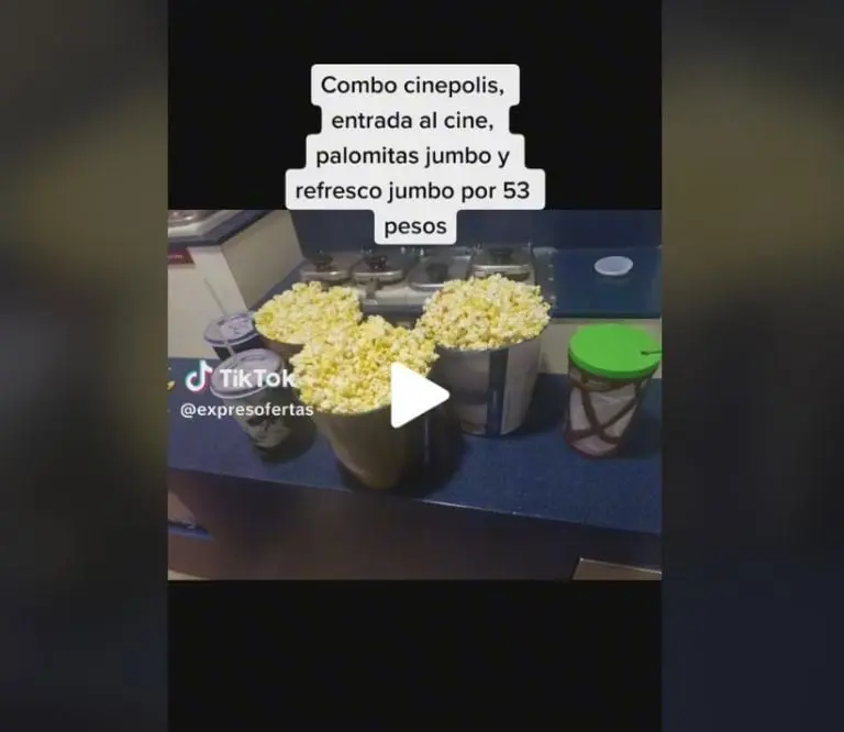 Promociones en Cinépolis (TikTok)