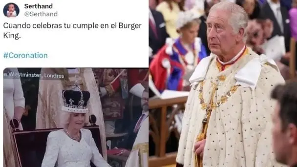 Los mejores memes de la coronación de Carlos III. 