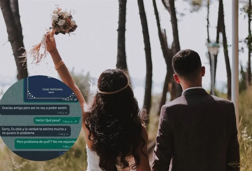 La madre decidió no asistir a la boda porque no aceptaban a sus hijos La madre decidió no asistir a la boda porque no aceptaban a sus hijos