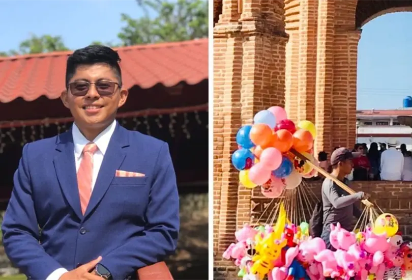 Joven se grad&uacute;a como contador luego de vender globos a diario para pagar sus estudios