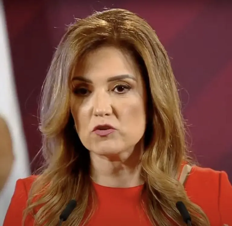 Maite Ramos Gómez, directora de Alstom. Foto: Gobierno de México