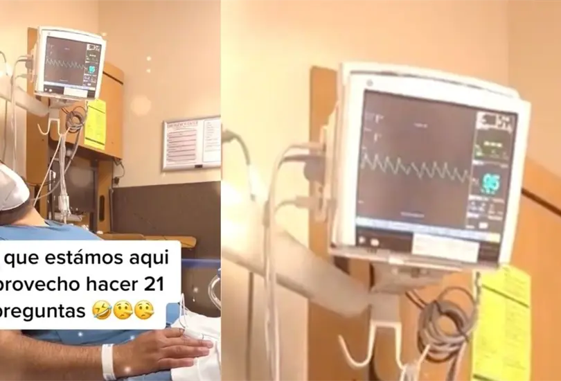 Mujer descubre infidelidad de esposo mientras est&aacute; hospitalizado. 