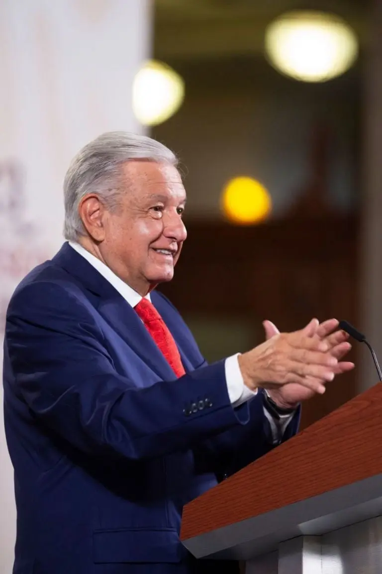 Presidente Andrés Manuel López Obrador (AMLO). Foto: Gobierno de México