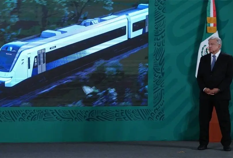 AMLO anuncia el regreso del tren de pasajeros a México y dónde estaría. AMLO anuncia el regreso del tren de pasajeros a México y dónde estaría.
