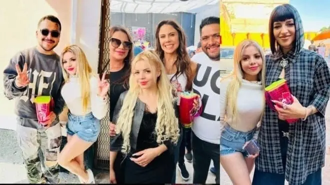 Estos son algunos famosos que han ido a las Dolls Drinks por su licuachela. 