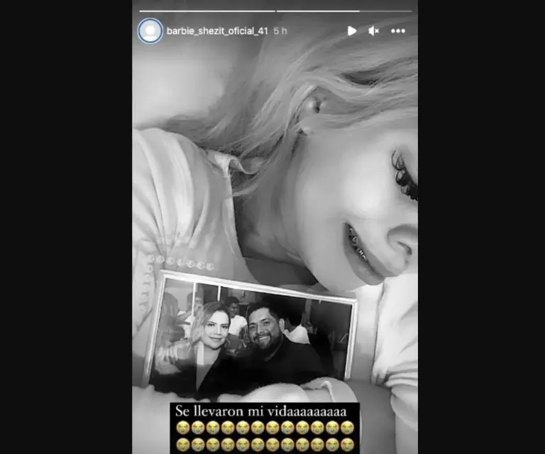 Barbie Shezit se despide de sus tíos (Instagram)