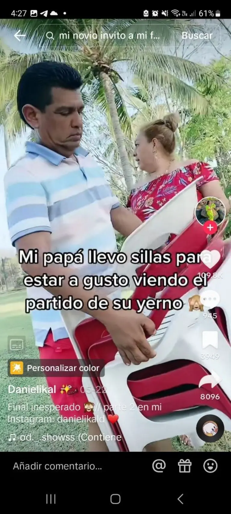 Dejan a joven en la banca - Tomada de video