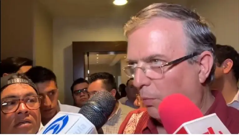Marcelo Ebrard dijo que la acusación fue una represalia de Enrique Peña Nieto. Fuente: Captura de pantalla